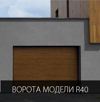 Ворота модели R40
